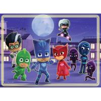 PJ Masks 60pc Glow In The Dark Jigsaw Puzzle Extra Image 1 Preview